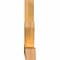 Ekena Millwork Saratoga Rough Sawn Timber Gable Bracket, Western Red Cedar, 108"W x 36"H x 6"D x 6"F, 8/12 Pitch GBW108X36X0606SAR00RWR - alternate 5
